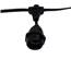 330’ Commercial Light strand – Black/E12 suspended sockets